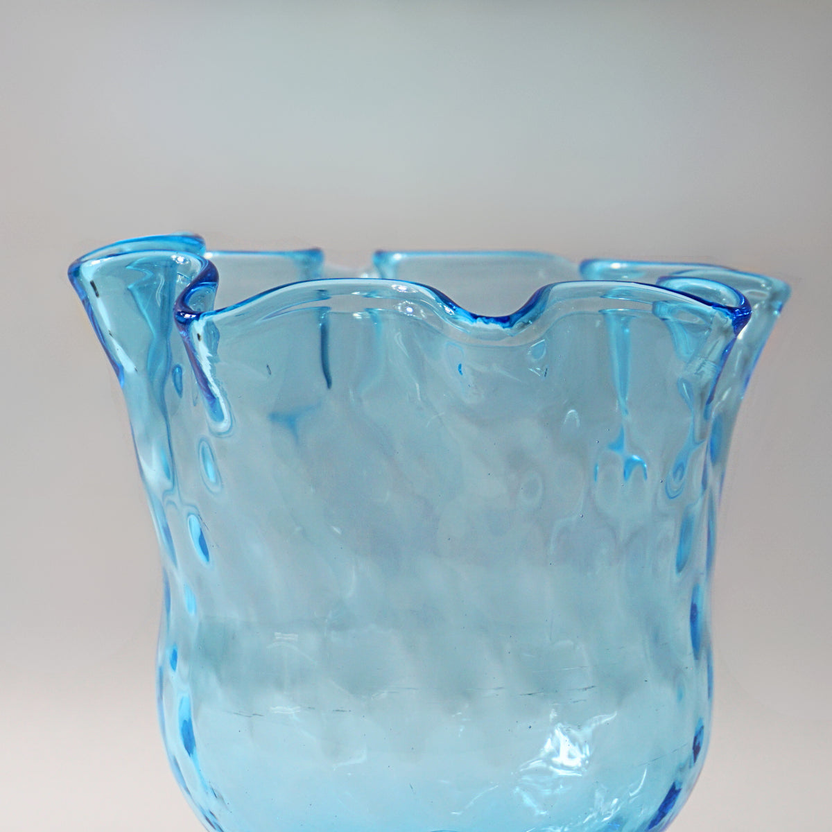 Empoli Aqua Blue Vase