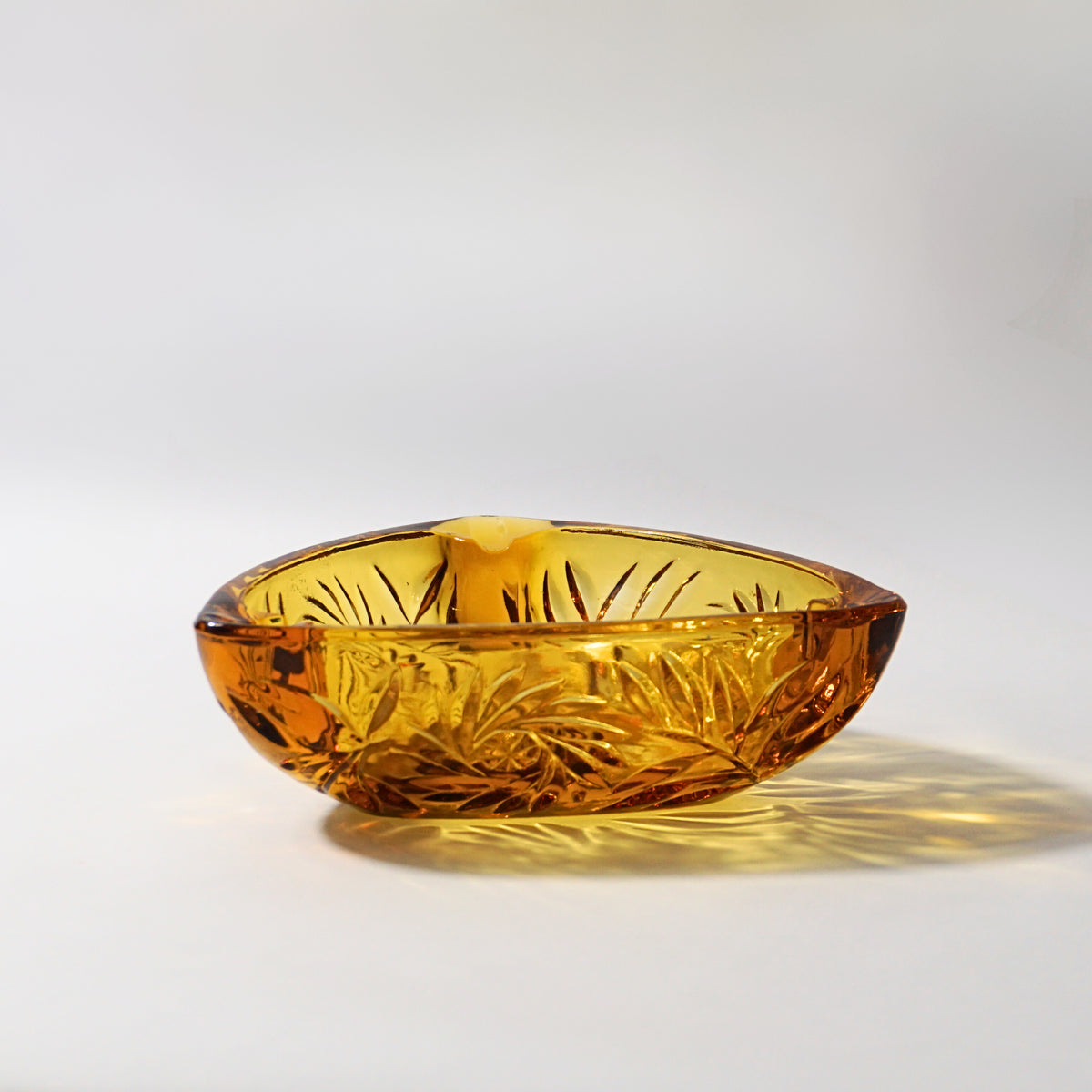 Amber Ashtray