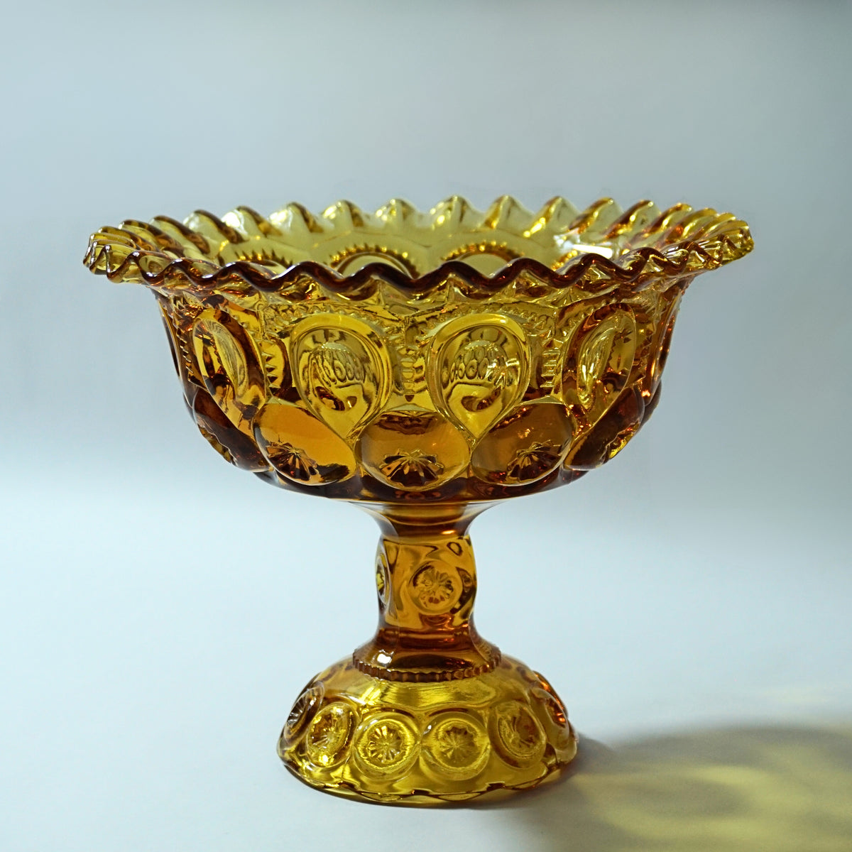L.E. Smith Moon & Star Candy Dish