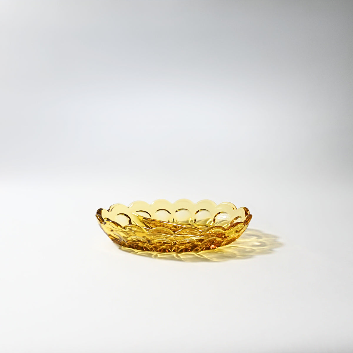 Yellow Glass Dish